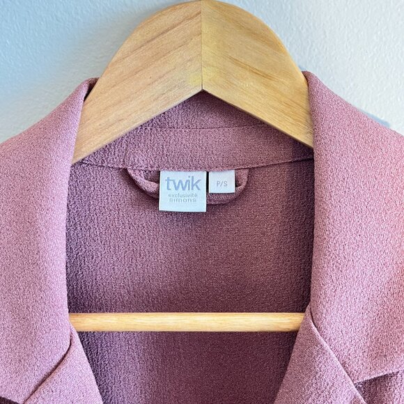 Oversized Dusty Rose Blazer - Picture 2 of 3